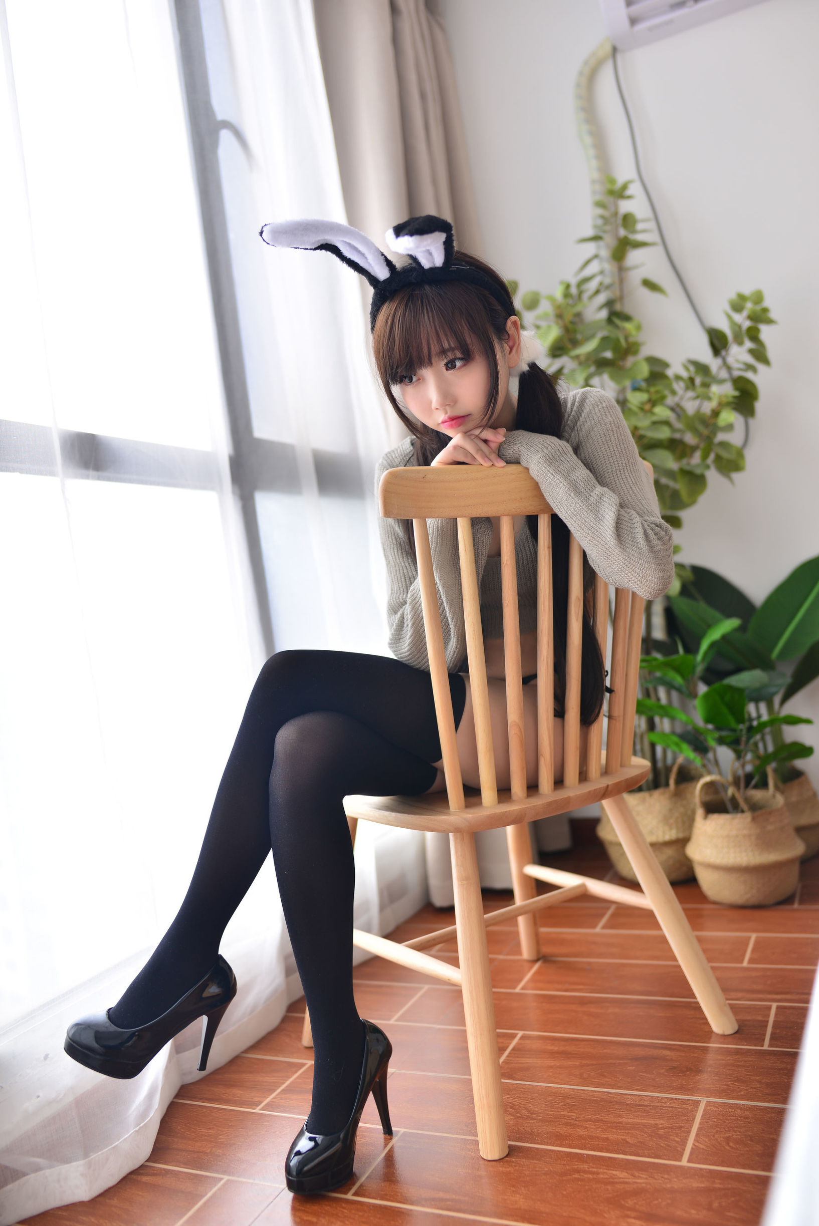 [Cosplay写真]Cos小姐姐雪琪灰兔兔插图3
